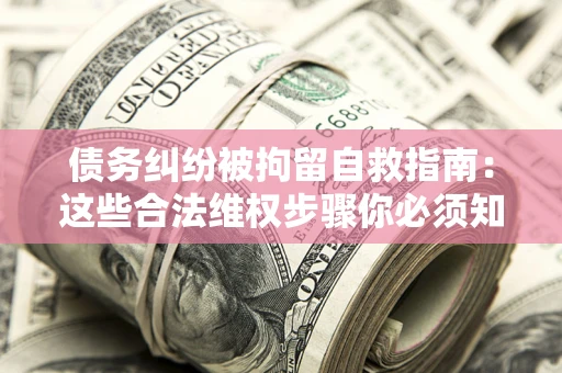 北京债务纠纷被拘留自救指南：这些合法维权步骤你必须知道！