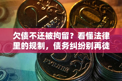 北京欠债不还被拘留？看懂法律里的规制，债务纠纷别再徒劳奔波