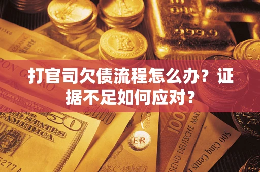 北京打官司欠债流程怎么办？证据不足如何应对？