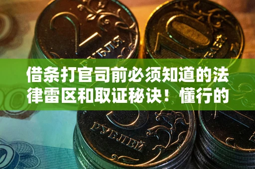 北京借条打官司前必须知道的法律雷区和取证秘诀！懂行的人已经留好这些证据